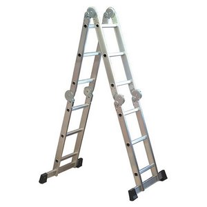 סולם אלומיניום מפרקים שלבים Krauss 4X4 KR-0333 סולם אלומיניום מפרקים שלבים Krauss 4X4 KR-0333