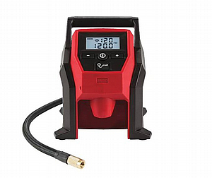 משאבת אוויר נטענת (קומפרסור) Milwaukee 12V משאבת אוויר נטענת (קומפרסור) Milwaukee 12V