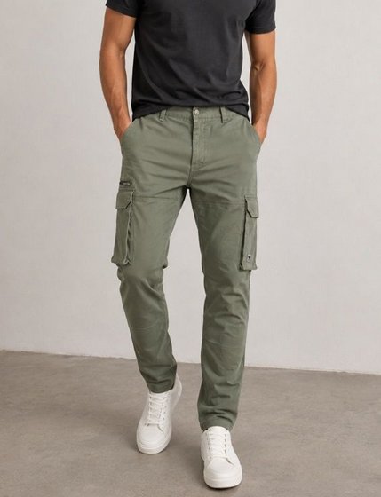 ����� ���� ���"� ������ �� ����� NORD BLUE CHASE CARGO PANTS 