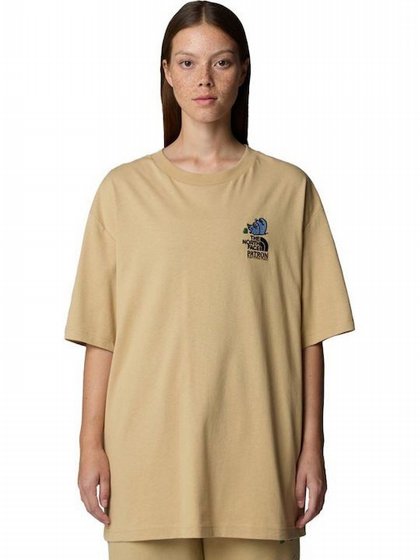 ����� ���� ���� ���� THE NORTH FACE Unisex U Ss Mountain Cleanup Oversized Tee T-Shirt ����