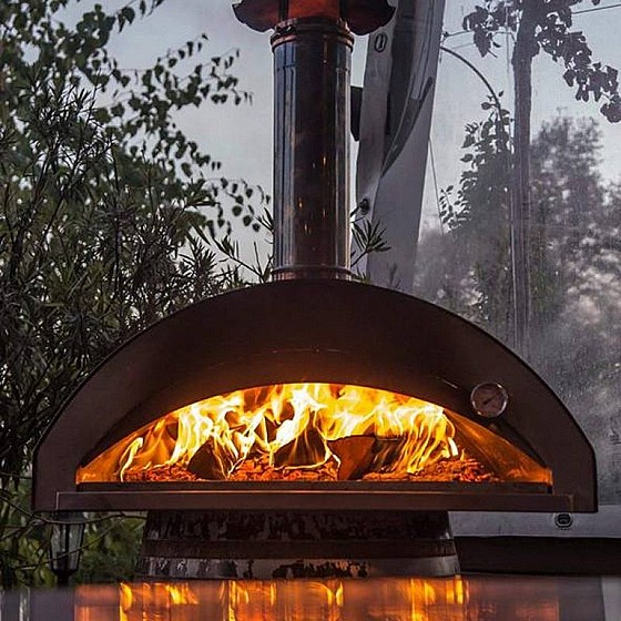 ����� ������ ������ �� ���� �� ����� FORNO ALLEGRO Pizzaiolo Gas Built in