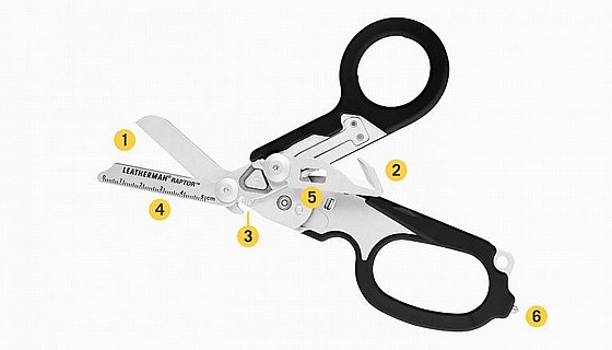 ����� ����� ������� ������� �� ���� ���� ���� 6 ���� ���� Leatherman RAPTOR� RESCUE Black