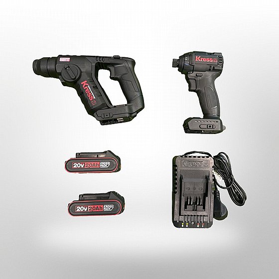 �� ������ ���� + ����� ������ 2 ������ KRESS 20V 2Ah