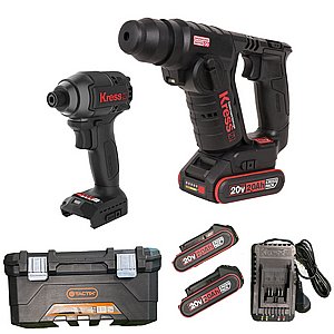 �� ������ ���� + ����� ������ 2 ������ KRESS 20V 2Ah