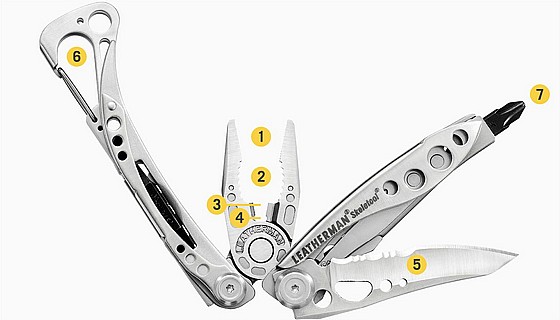 �������� ����� 21 ���� ���� Leatherman SKELETOOL Multitool Green