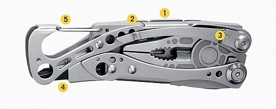 �������� ����� 21 ���� ���� Leatherman SKELETOOL Multitool Green