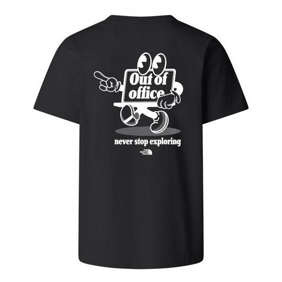 ���� ���� North Face LOGOWEAR TNF - LW - COTTON TEE U S/S CARTOON LOGO RELAXED TEE �����