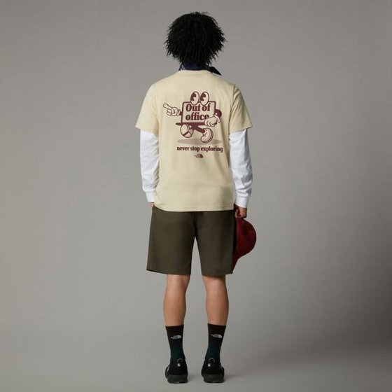 ���� ���� North Face LOGOWEAR TNF - LW - COTTON TEE U S/S CARTOON LOGO RELAXED TEE �����