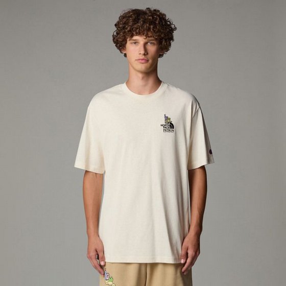 ���� ���� North Face LOGOWEAR TNF - LW - COTTON TEE U SS MOUNTAIN CLEANUP OVERSIZED TEE �����