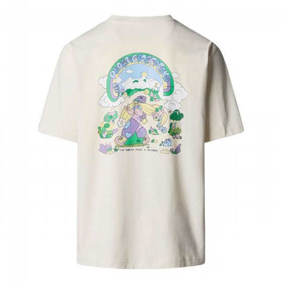 ���� ���� North Face LOGOWEAR TNF - LW - COTTON TEE U SS MOUNTAIN CLEANUP OVERSIZED TEE �����