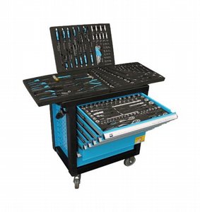 עגלת כלים מאובזרת עם 8 מגירות 160 כלים GPT TOT160A עגלת כלים מאובזרת עם 8 מגירות 160 כלים GPT TOT160A