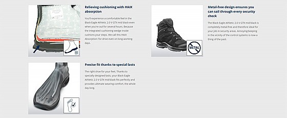 ��� ���� ������ ���� HAIX EAGLE ATHLETIC 2.0 V GTX MID