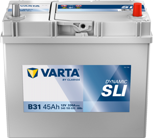 מצבר רכב VARTA 45 אמפר יפני B31 מצבר רכב VARTA 45 אמפר יפני B31