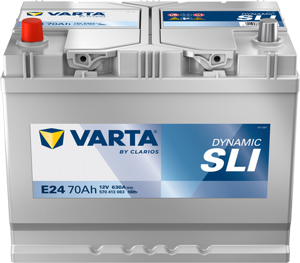מצבר רכב VARTA 70 אמפר יפני E24 מצבר רכב VARTA 70 אמפר יפני E24