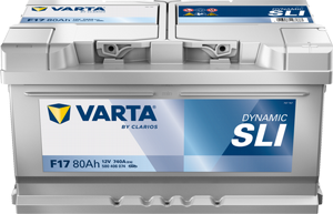 מצבר רכב VARTA 80 אמפר אירופאי F17 מצבר רכב VARTA 80 אמפר אירופאי F17
