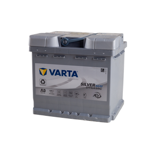 מצבר רכב VARTA 50 אמפר Start-Stop AGM דגם A9 מצבר רכב VARTA 50 אמפר Start-Stop AGM דגם A9