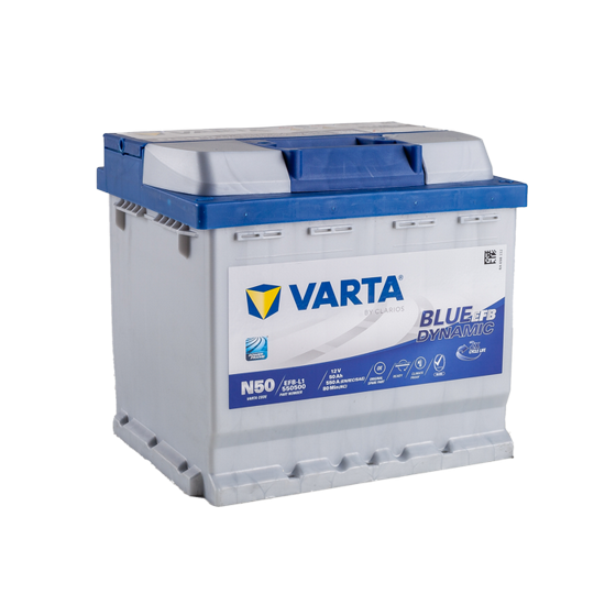 ���� ��� VARTA 50 ���� Start-Stop EFB ��� N50