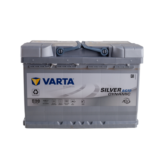 ���� ��� VARTA 70 ���� Start-Stop AGM ��� E39