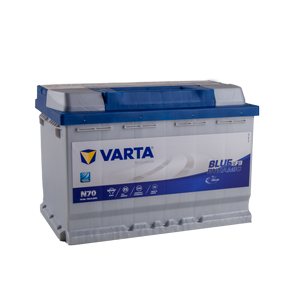 מצבר רכב VARTA 70 אמפר Start-Stop EFB דגם N70 מצבר רכב VARTA 70 אמפר Start-Stop EFB דגם N70