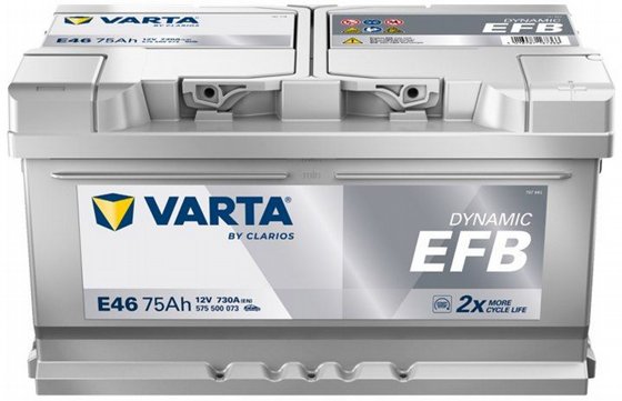 ���� ��� VARTA 75 ���� Start-Stop EFB ��� E46