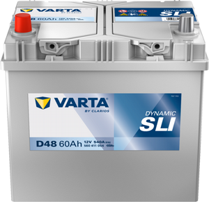 מצבר רכב VARTA 60 אמפר יפני D47 מצבר רכב VARTA 60 אמפר יפני D47