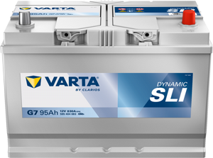 מצבר רכב VARTA 90 אמפר טנדרים יפנים G7 מצבר רכב VARTA 90 אמפר טנדרים יפנים G7