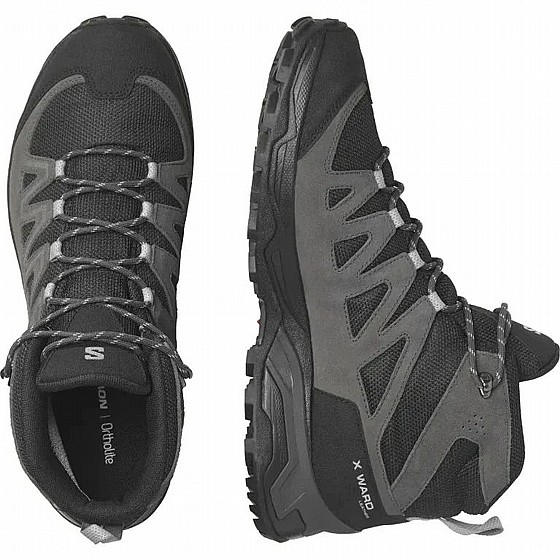 ���� ���� ������ ������ ���� ���� Salomon X WARD LEATHER MID GORE-TEX