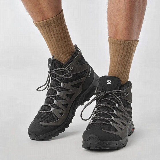 ���� ���� ������ ������ ���� ���� Salomon X WARD LEATHER MID GORE-TEX
